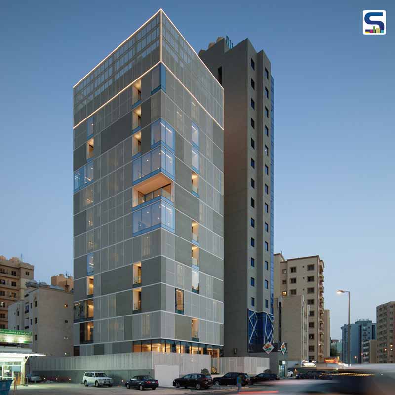 Studio Toggle Uses Passive Design Techniques to Control Microclimate at Residential Building in Salmiya, Kuwait