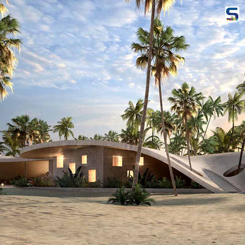 A Sand-Dune Inspired Hotel in Kuwait by Jasper Architects