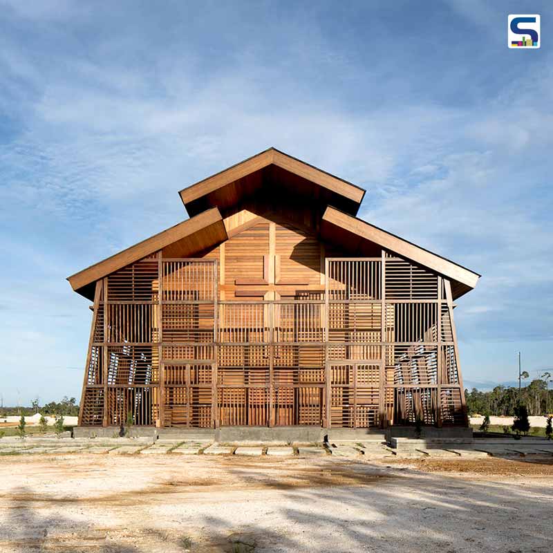 TSDS Interior Architects  Chooses Timber To Complete The Construction of Oikumene Church in Indonesia