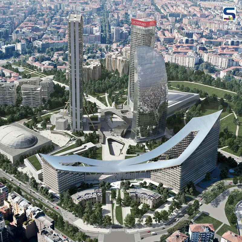 BIG’s Sweeping ‘CityWave Building’ in Milan Will Be The Largest Urban Integrated Solar Canopy In Europe