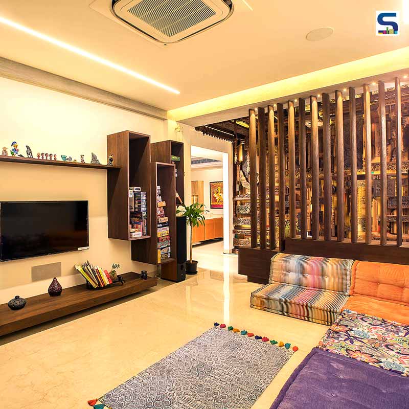 Wood and Beige Interiors Make An Elegant Statement in This Private Residence Designed by Pencil and Monk | Kerala