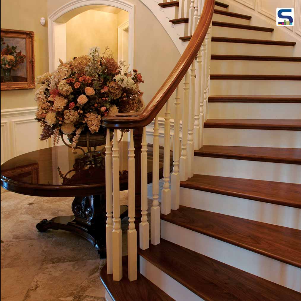 Wooden Stair Board flooring by Notion
