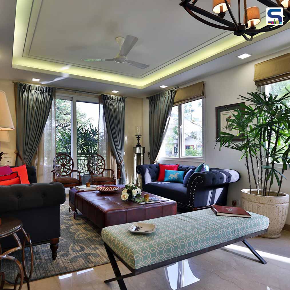 Villa Ortiga Designs A Gorgeous Residence in Delhi That Seamlessly Merges Luxury and Modern Amenities With Nature | E-555