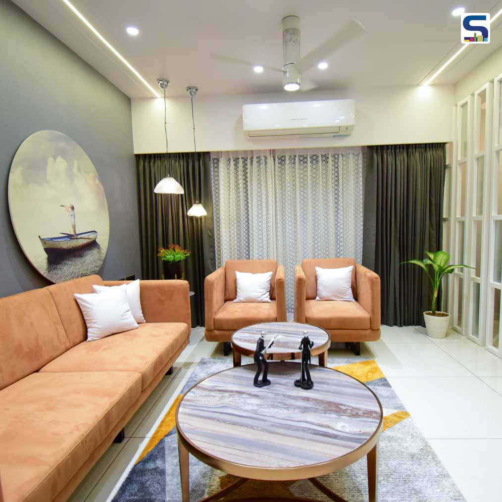 Minimal Luxury, Clean-Lined Furniture, and Pastel Palette Best Describe This Gujarat Residence by Karya Design Studio