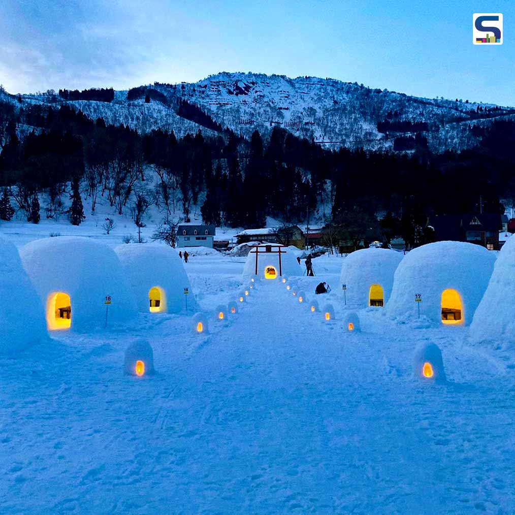 20 Igloo Huts Shapes Restaurant Kamakura Village in Nagano, Japan, Facilitating Social Distancing In An Interesting Way