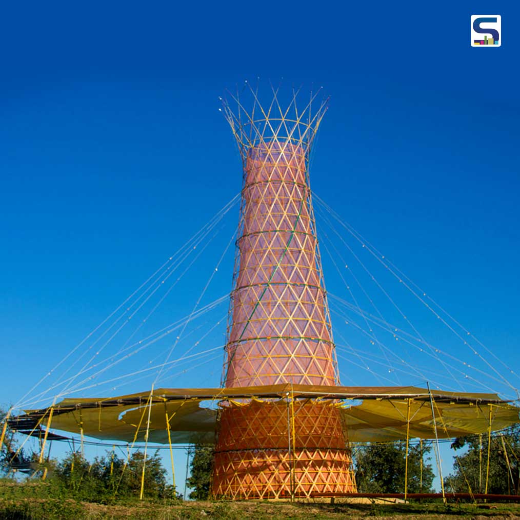 This Low-Cost Bamboo Tower Pulls Clean Drinking Water From Thin Air | Arturo Vittori