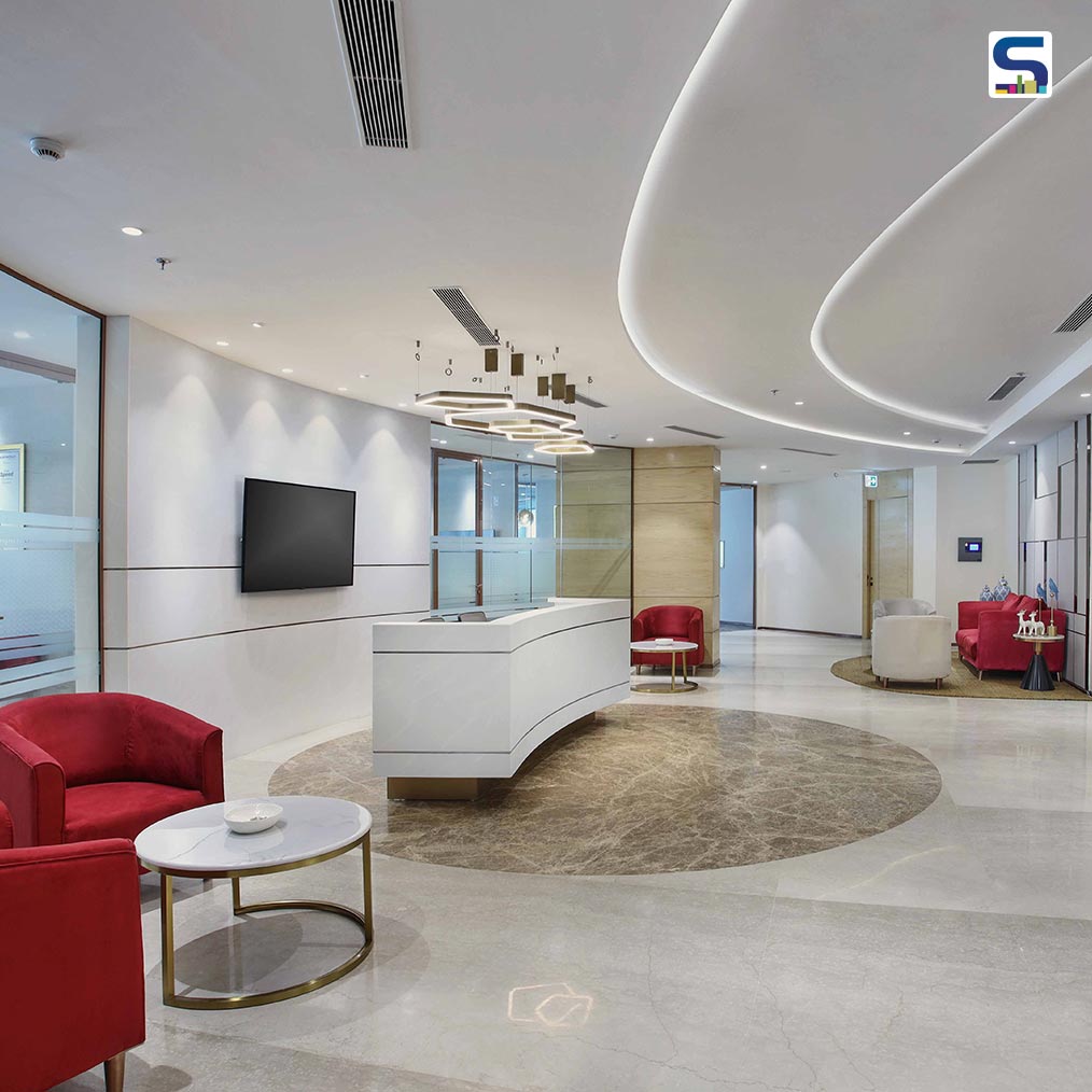 Synergy Designs A Smart, Elegant and Plant-Filled Corporate Office For M3M SmartWorld in Gurugram