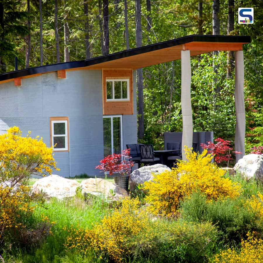 Fibonacci House - Canada Has Got Its First 3D Printed Concrete Tiny Home