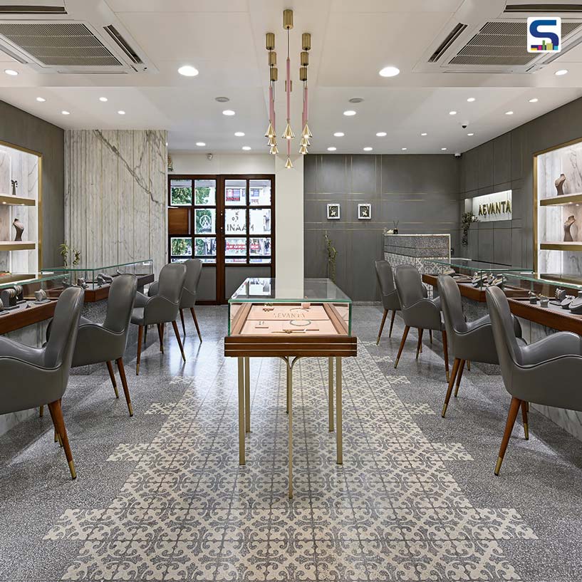 Design Salt Studio Creates A Minimal and Elegant Jewelry Showroom in Gujarat
