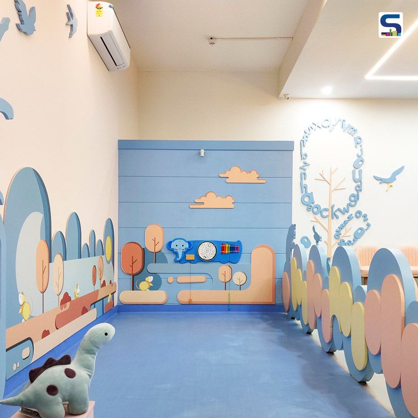 Vibrant and Playful Interiors Define This Pediatric Clinic in Delhi | Attic Light Architects