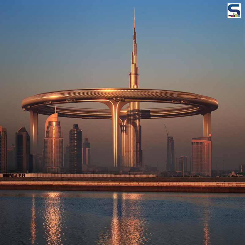 Burj Khalifa Will Get A 550M Tall Saturn-Like Ring Around It | World’s Tallest Skyscraper | Dubai