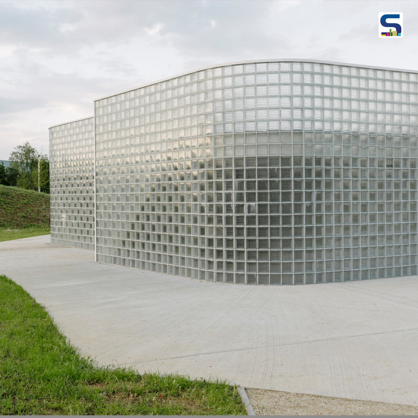 Bland Lawn Gets A Transformation Through The Addition of A Simple Concrete & Glass Structure and Sculpted Hills | YATTA Architectuur