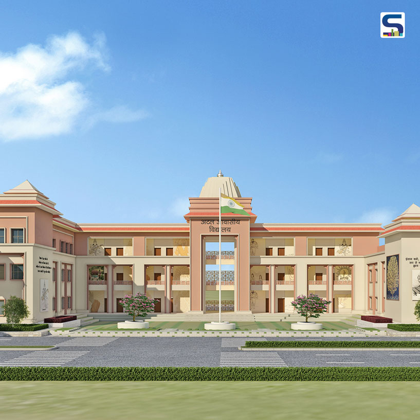 Architectural Style of UP Influence The Infrastructure of Atal Residential Schools | GPM Architects | Bareilly & Moradabad