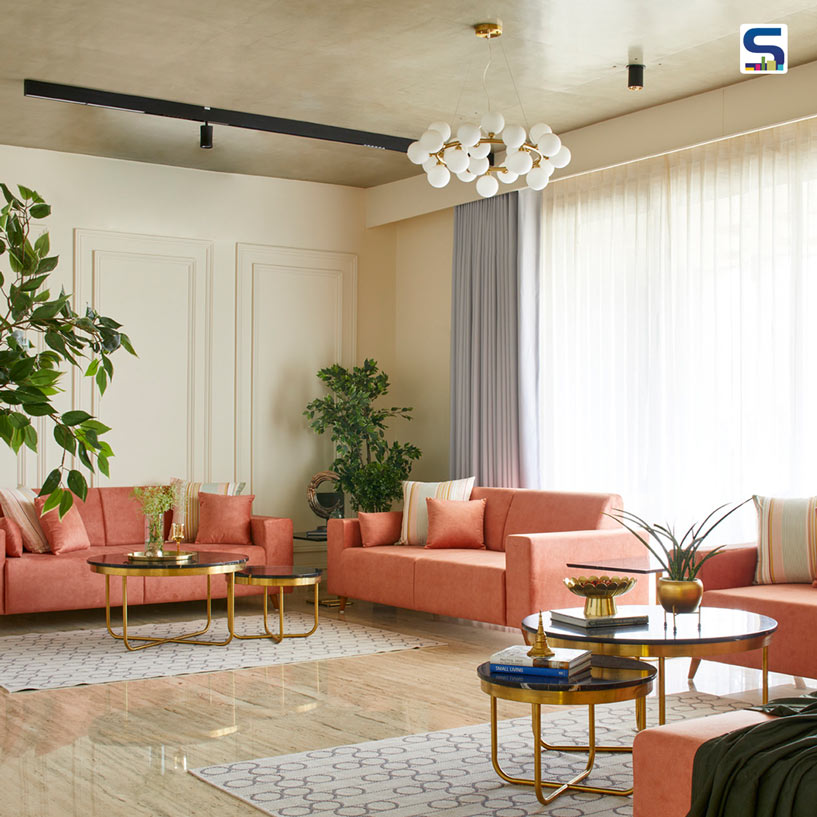 Judicious Use Of Pastel Colours Gives A Striking Appeal To This Gujarat Home | Shruti Vyas Design