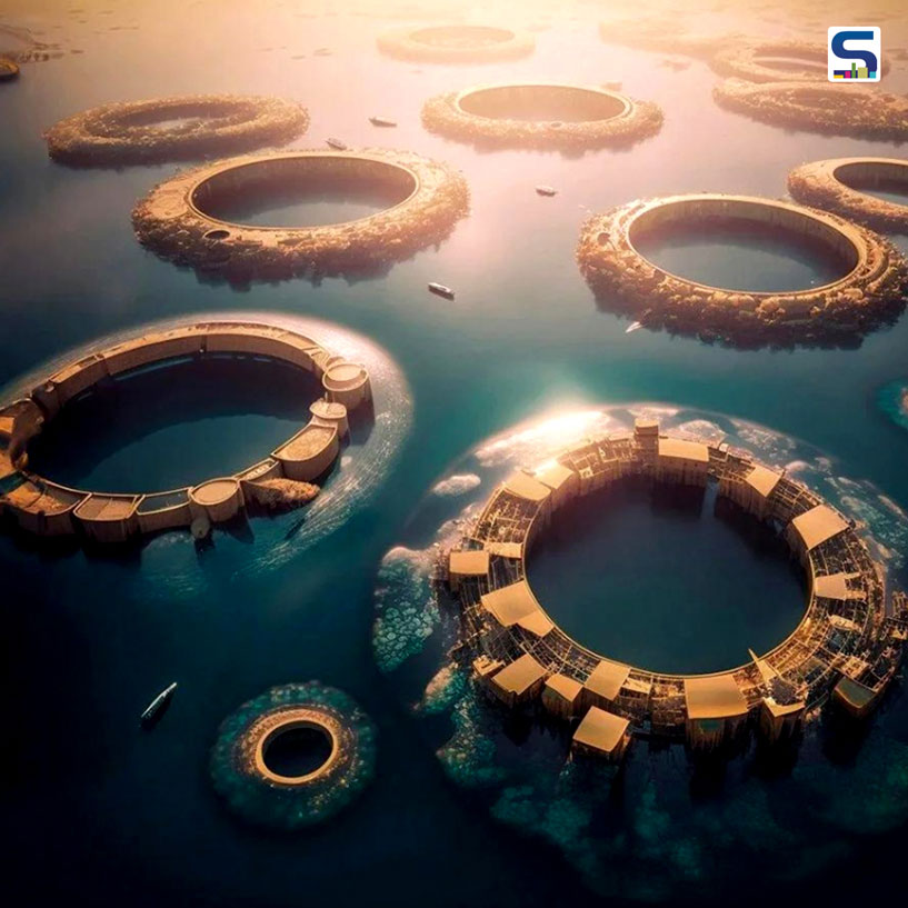 Polimeropolis: A Floating City Made From Recycled Plastic To Clean The Ocean