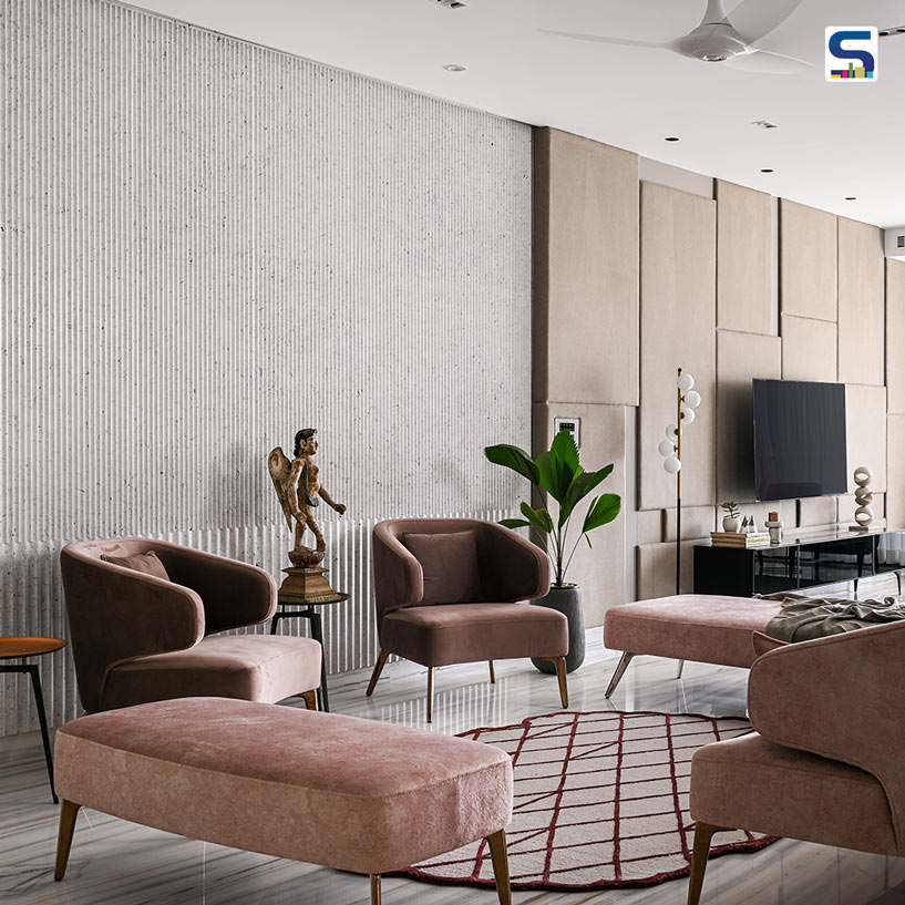 40Ft Long Uninterrupted Central Area Defines This Modern Bangalore Home, With A Rajasthani Flavour | Source Architecture