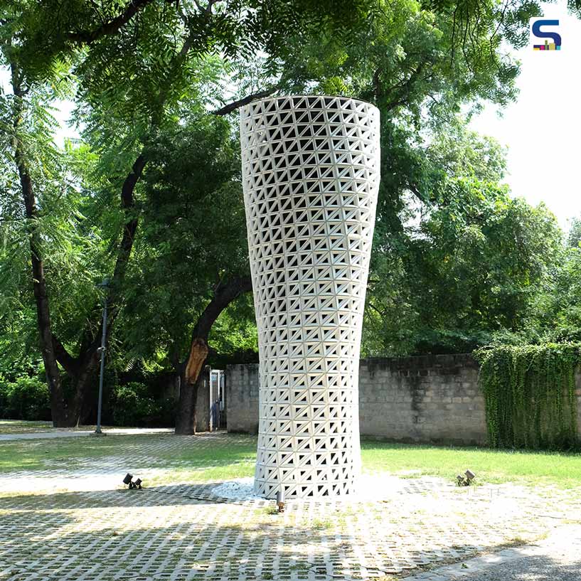 Breathing Easy in the City: Studio Symbiosis Air Purification Tower Brings Clean Air to Delhi