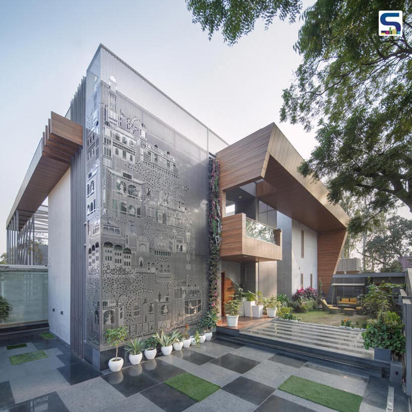 The Art of Balancing Ms Jaali and Vastu Principles in This Muzaffarnagar Home | STUDIO AVT ARCHITECTS