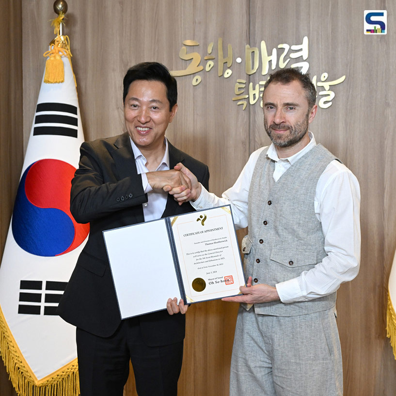 Thomas Heatherwick will serve as both General Director and curator for the 2025 Seoul Biennale of Architecture and Urbanism scheduled from September 1 to October 31, 2025.