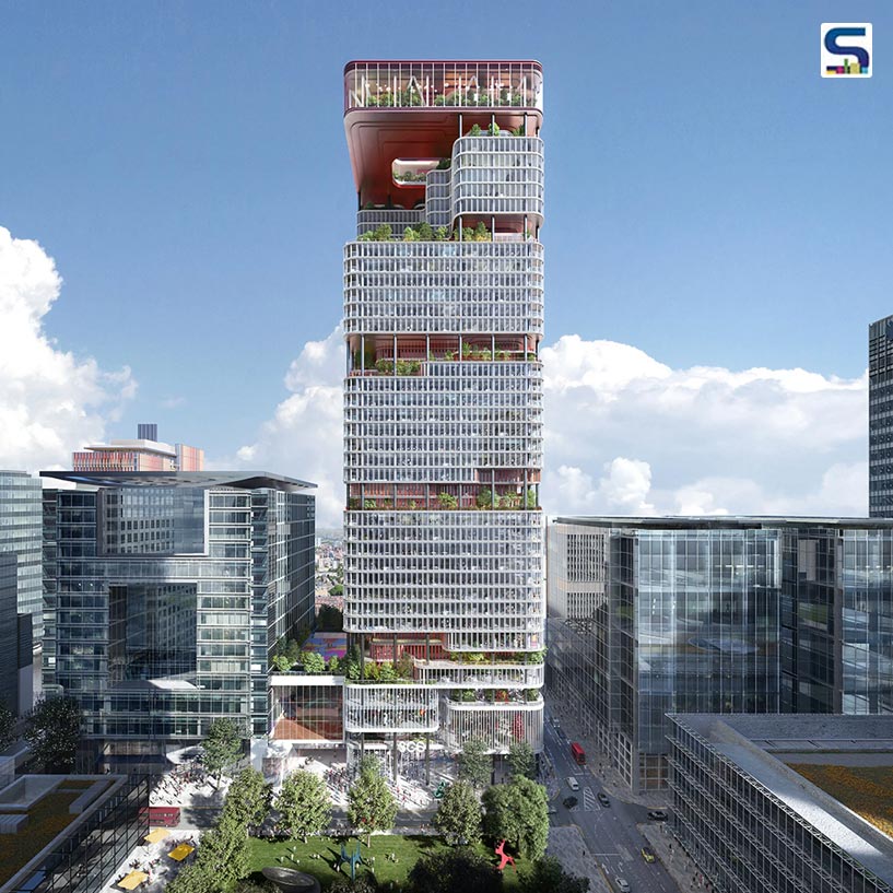 KPF Redesigns HSBC Tower with Cut-Out Terraces | London