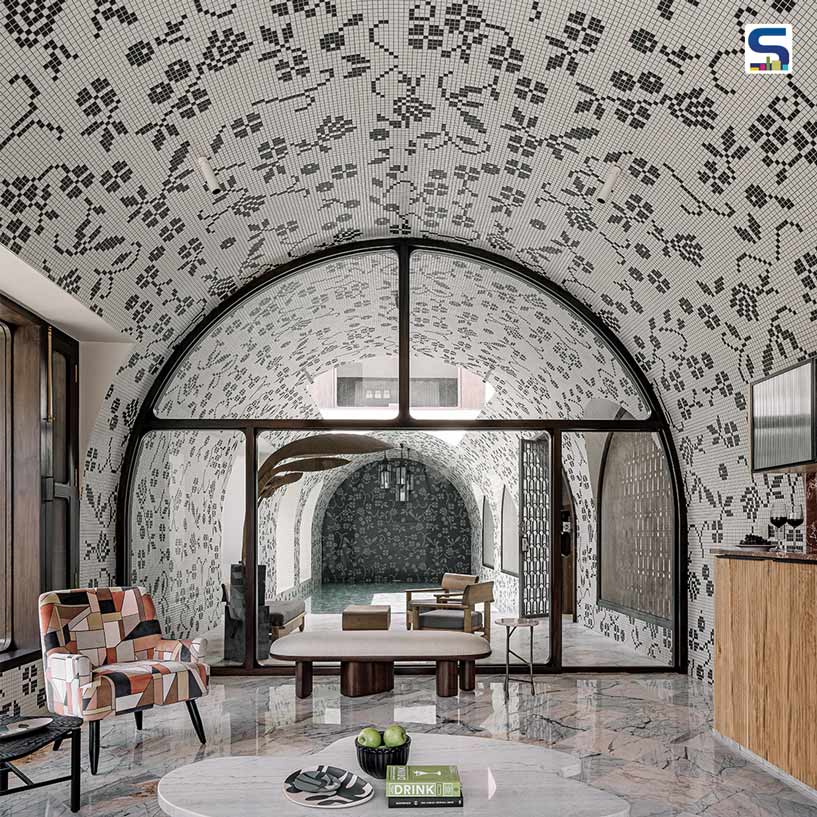 From Plunge Pool to Grand Mosaic-Patterned Vault | MuseLab