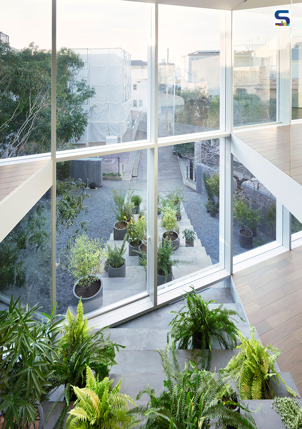 Stairway house