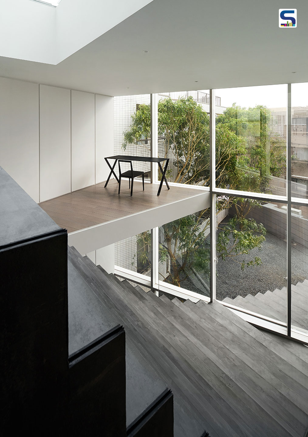 Stairway house