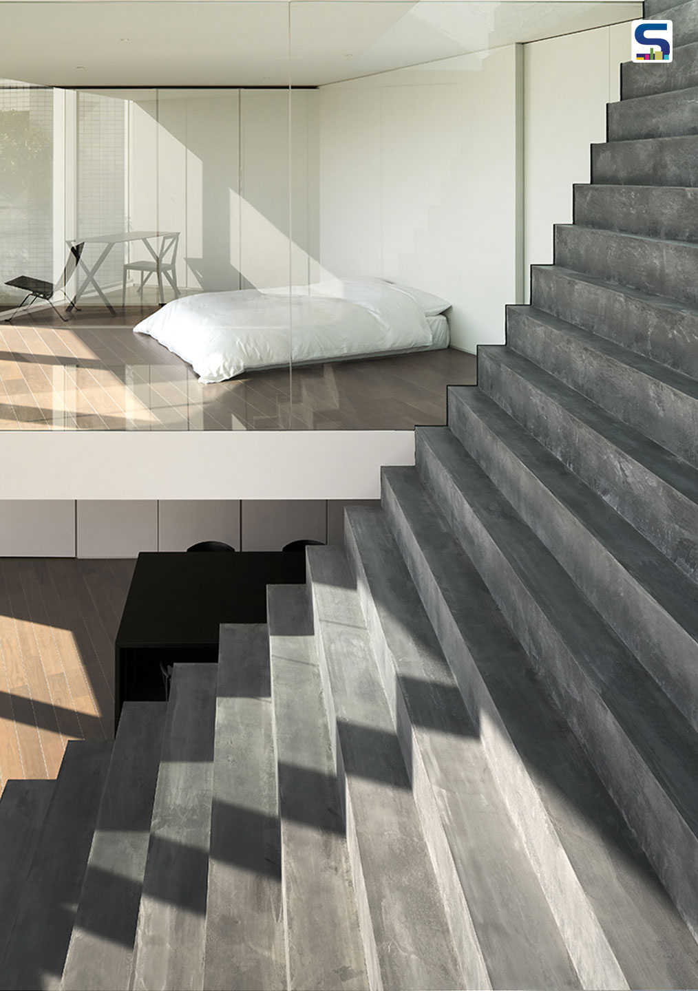Stairway house