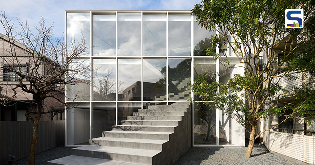 Stairway house-Facade Architecture and Design