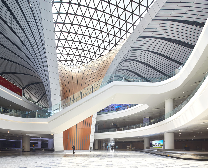 Beijing Daxing Airport by ZHA
