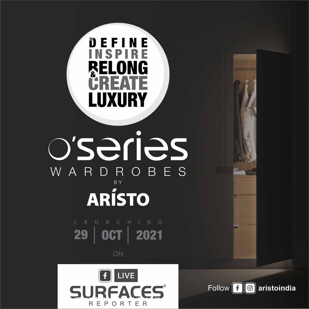 SAVE THE DATE: Witness the Launch of OSeries Wardrobes by ARISTO | 29th OCT | 11:00 AM