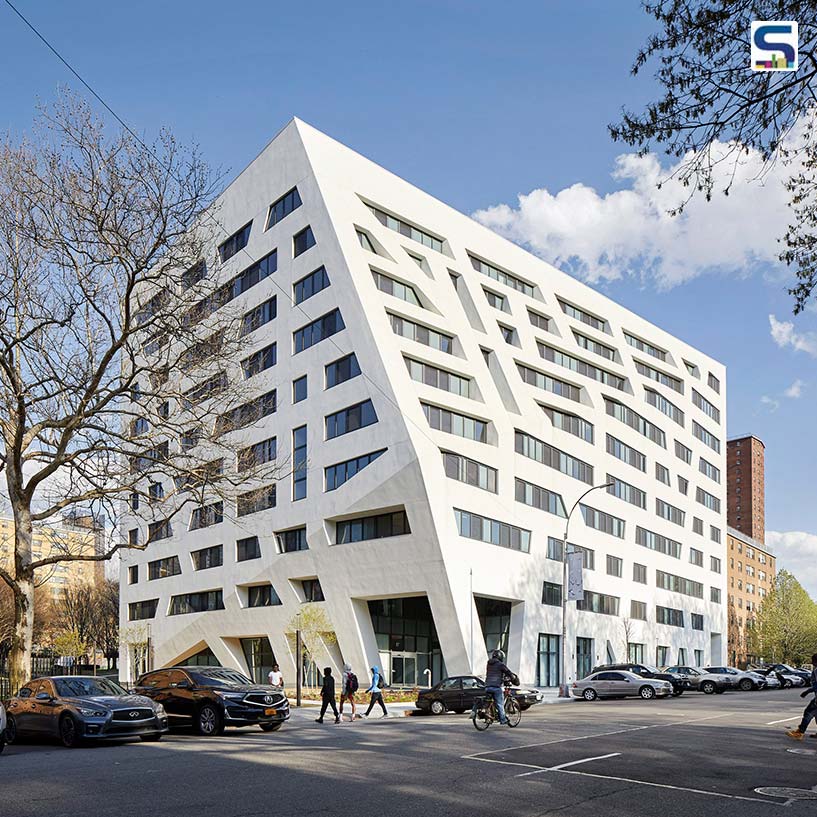 Studio Libeskind Designs Signature Angled Facades for 11-Story Housing Block in Brooklyn, New York